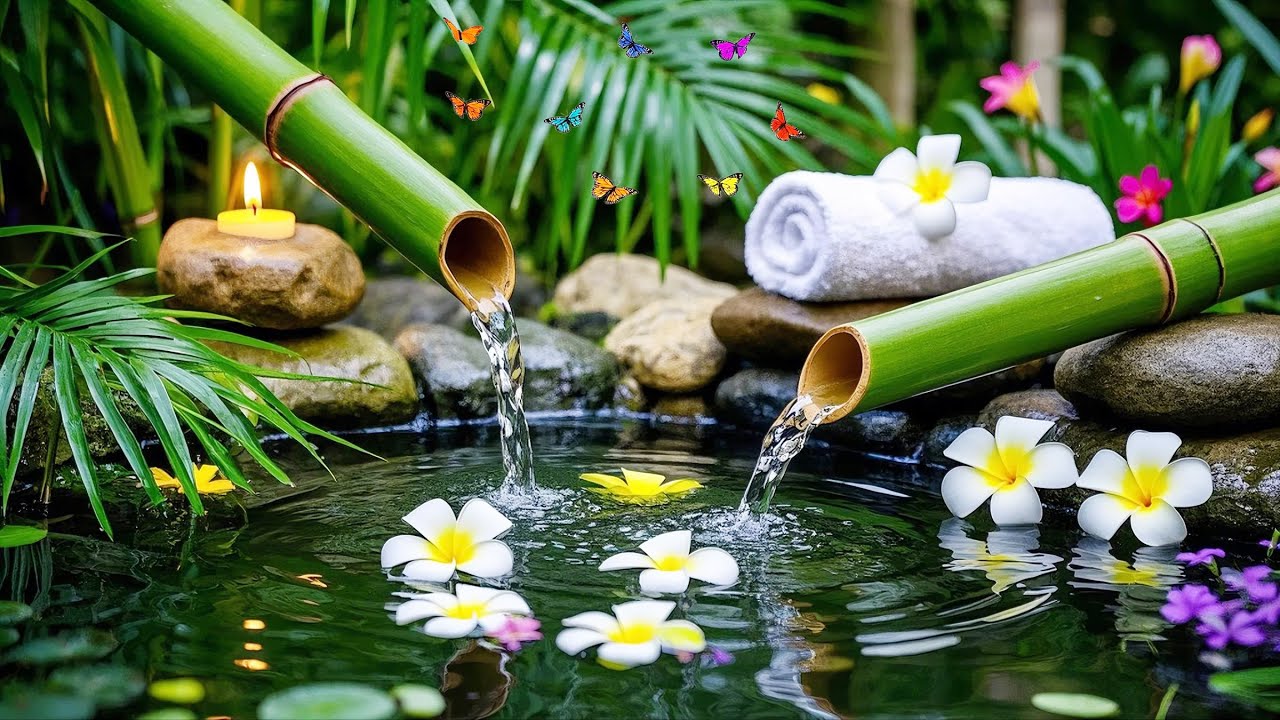 Deep Sleep Music🌿Relieve Stress, Anxiety & Depression - Relaxing Piano with Water Sounds for Healing