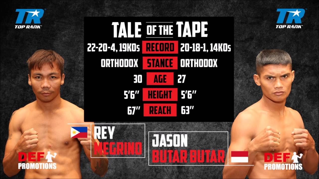 Battle of Victors Bout 5 - Rey Megrino vs. Jason Butar Butar (Oct. 8, 2016)