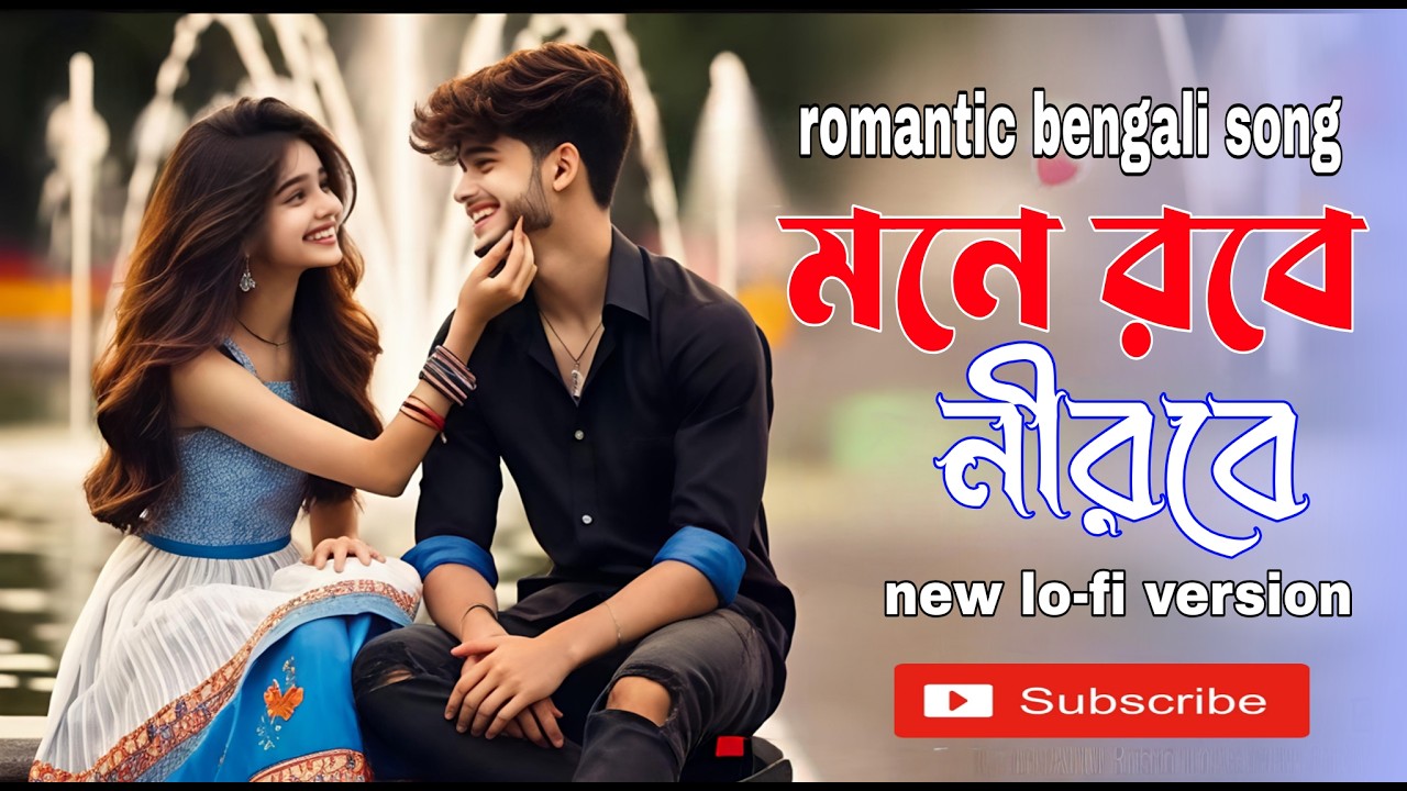 Mone robe nirabe tumi chiro dini|romantic bengali song|lo-fi version|bengali movie song