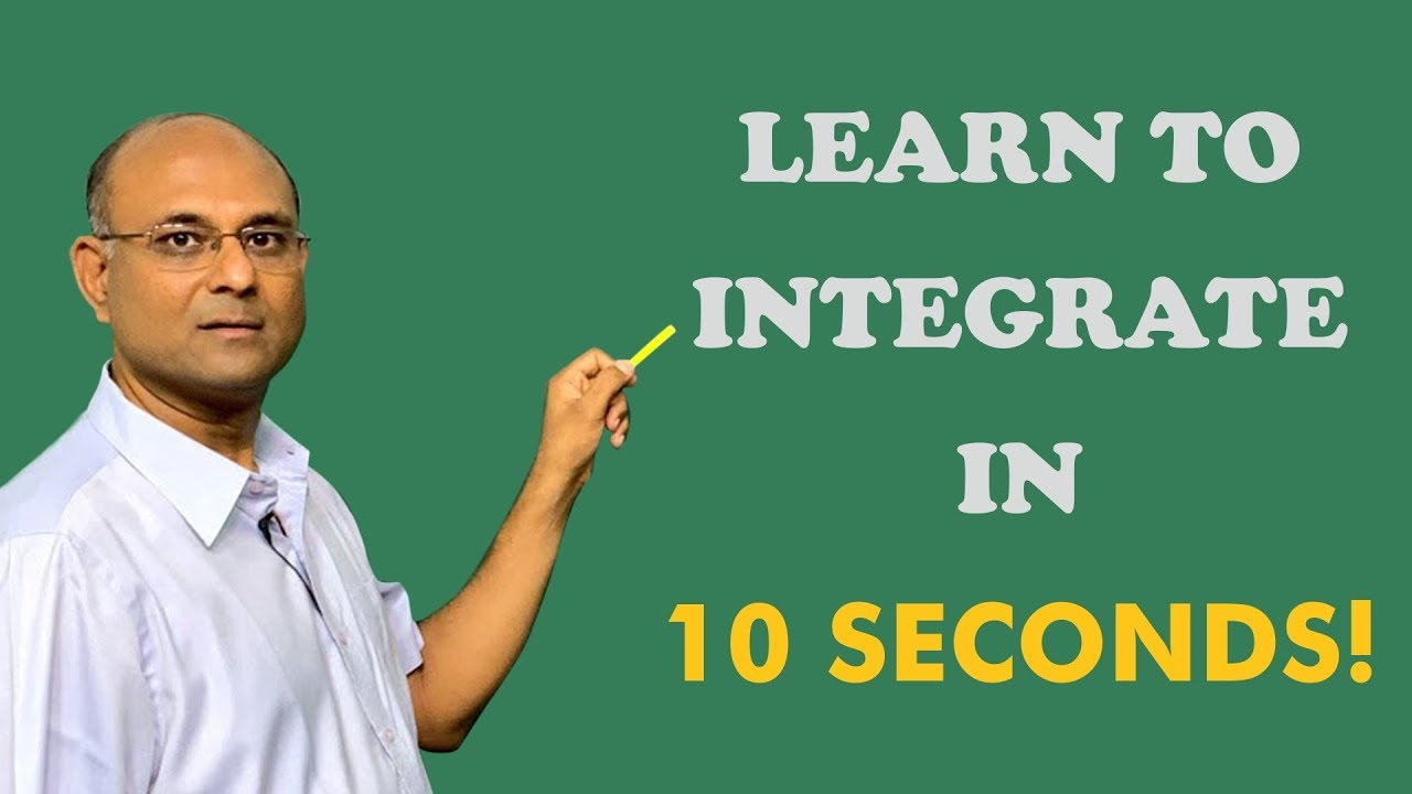 Calculus: Integration Techniques | JEE Main | IIT JEE Maths by Dr. Balaji Sampath | AhaGuru