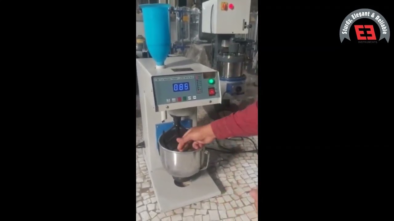 EIE Instruments | Automatic Cum Manual Mortar Mixer | En 196-1, en 196-3, IS 10890, ASTM C307 |