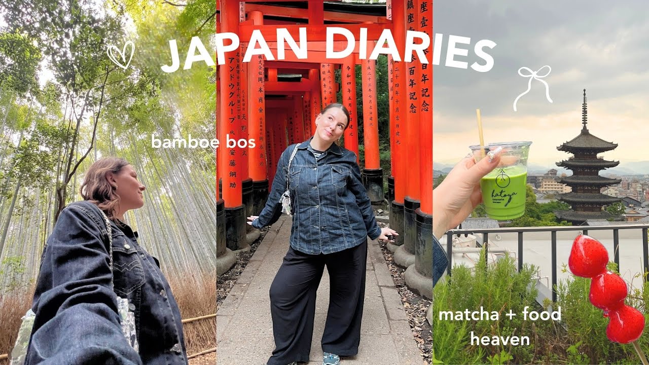 VERLIEFD op KYOTO 🍥🍵 Foodie Heaven, Allermooiste Plekken, Matcha Shoppen & Smiski's Scoren!!