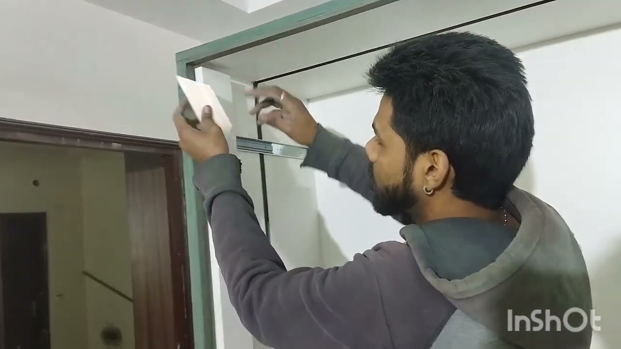interior#woodwork#furniture # Mandir Mein pocket channel Kaise Lagate Hain# pocket channel fitting