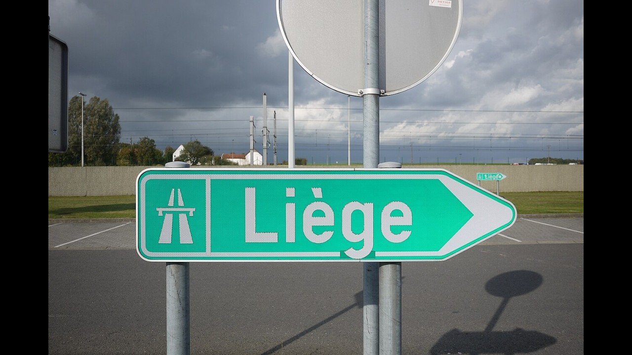 Driving from SITTARD (nl) to LIÈGE (be) | winter 2026