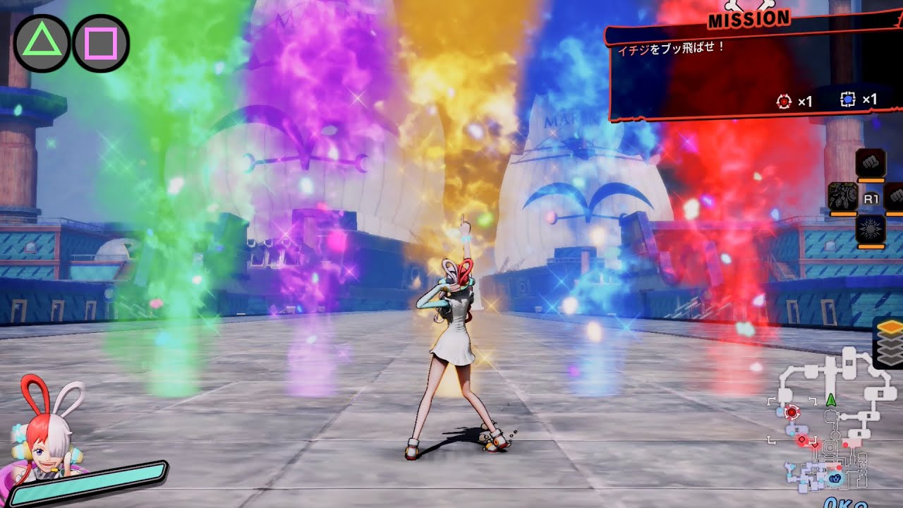 【海賊無双4】ウタ モーション集【ONE PIECE Pirate Warriors 4】