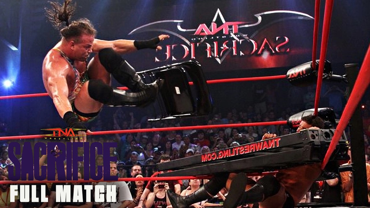 LADDER MATCH: Rob Van Dam vs. Bobby Roode (FULL MATCH) | TNA Sacrifice 2012
