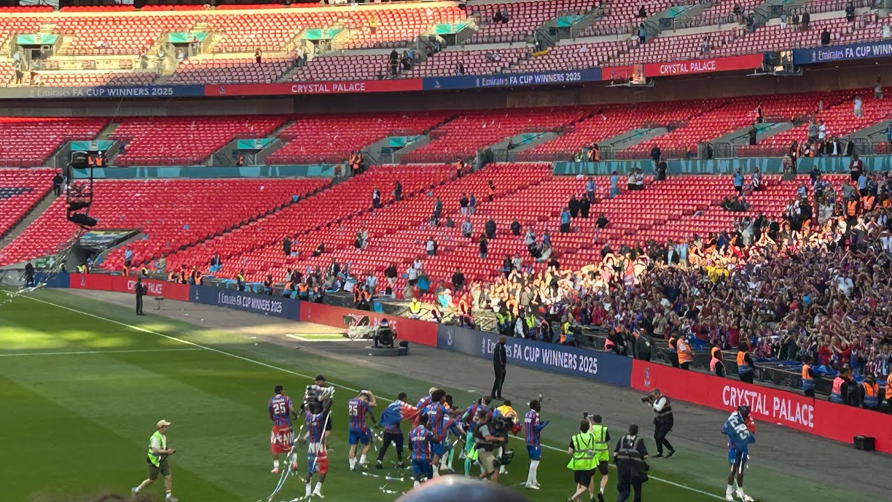 MATCHDAY VLOG (Crystal Palace Vs Man City 1-0 FA Cup Final)
