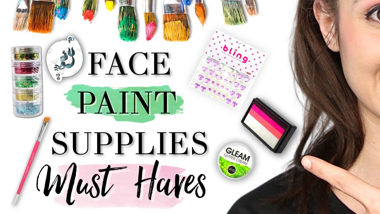 Face Painting Supplies for Beginners and Experts