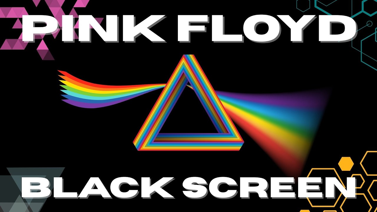 PINK FLOYD BLACK SCREEN – Deep Sleep Music 🌙 Relaxing Ambient for Healing & Meditation
