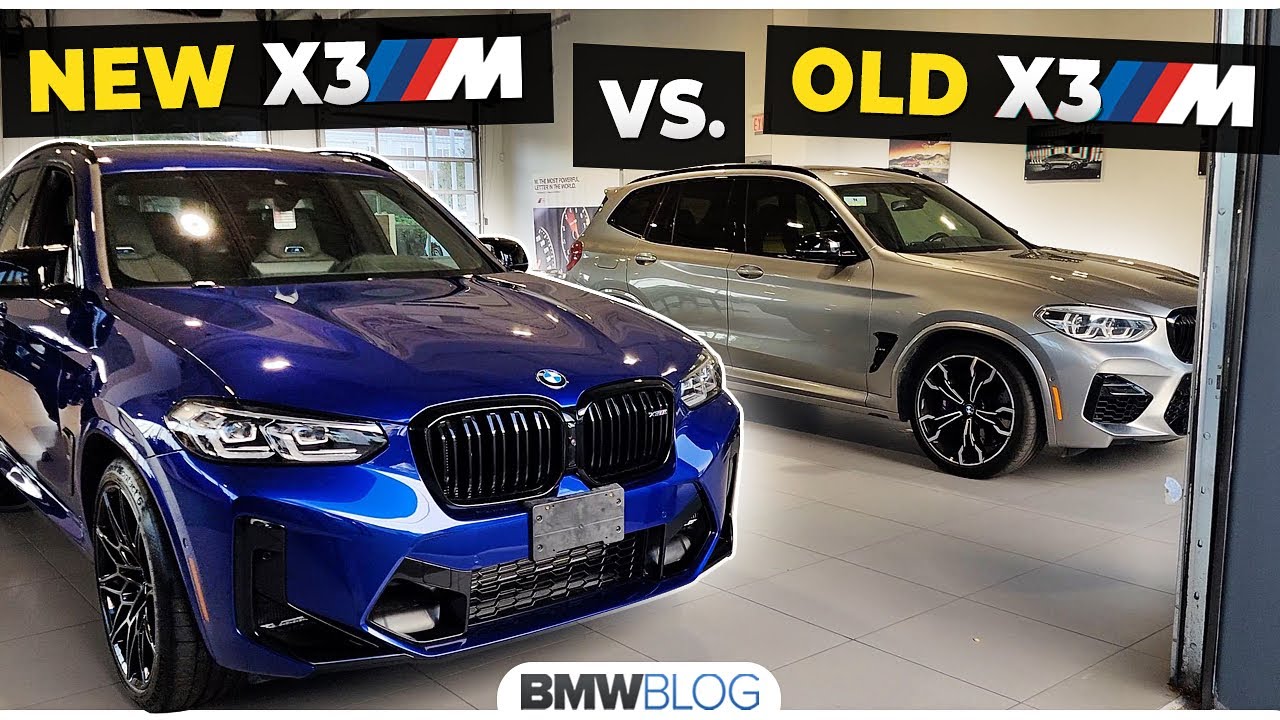 BMW X3M Competition: различия 2019 и 2023 годов