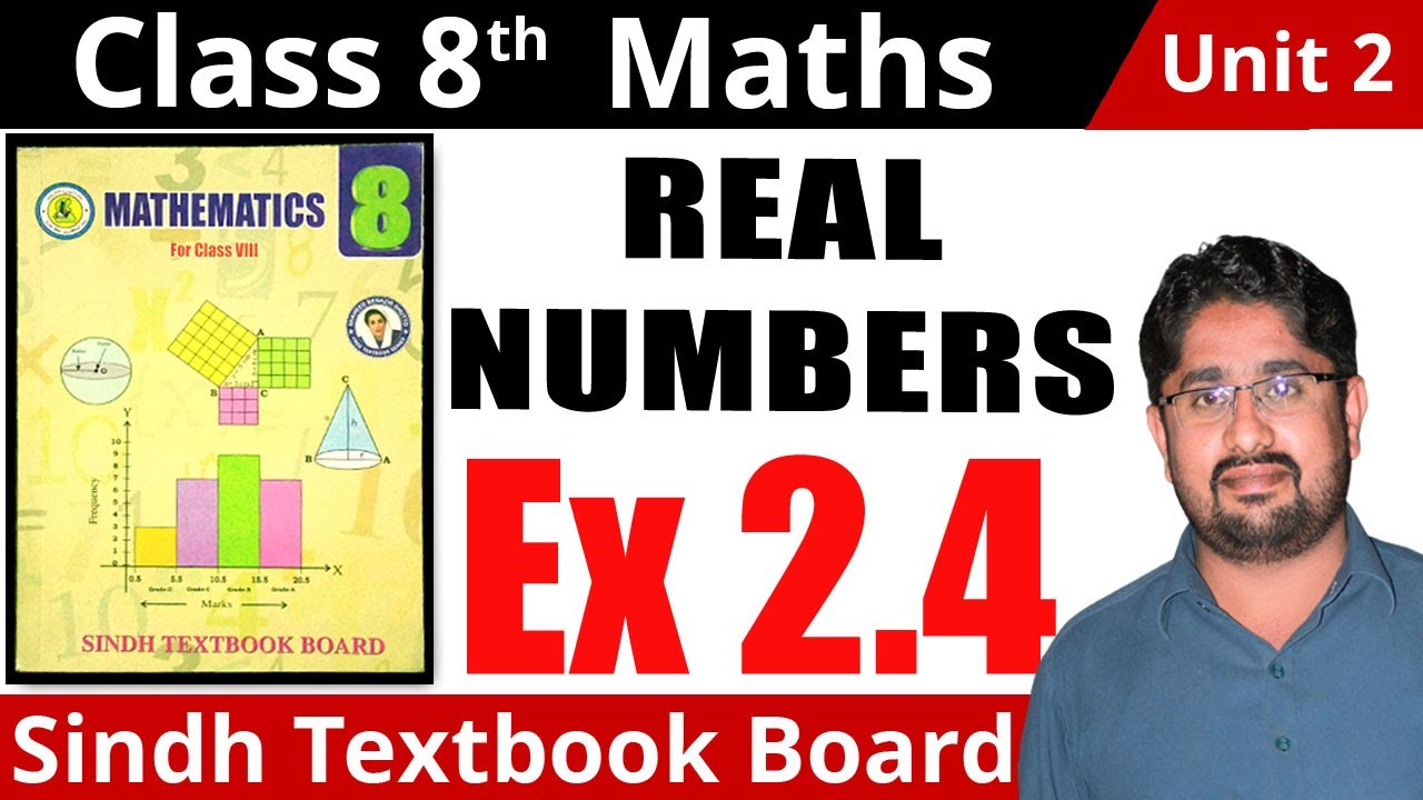 🔴 Unit 2 Exercise 2.4 Class 8 Maths Sindh Textbook Board