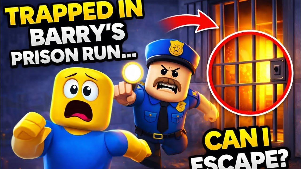 Trapped in Barry’s Prison Run… Can I Escape? | Roblox