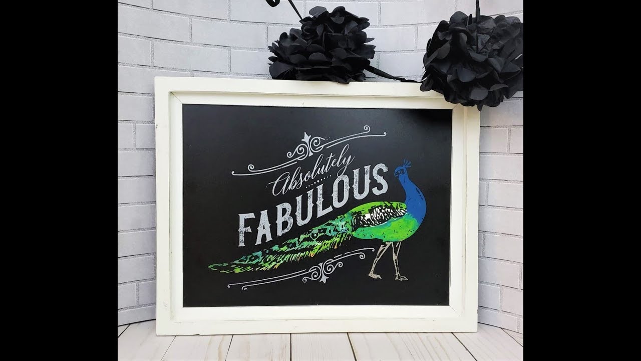 Chalk Couture Ideas: (1)Absolutely  Fabulous-5 from 1 is More