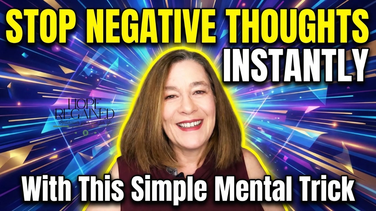 Stop Negative Thoughts INSTANTLY With This Simple Mental Trick (Works in 60 Seconds)