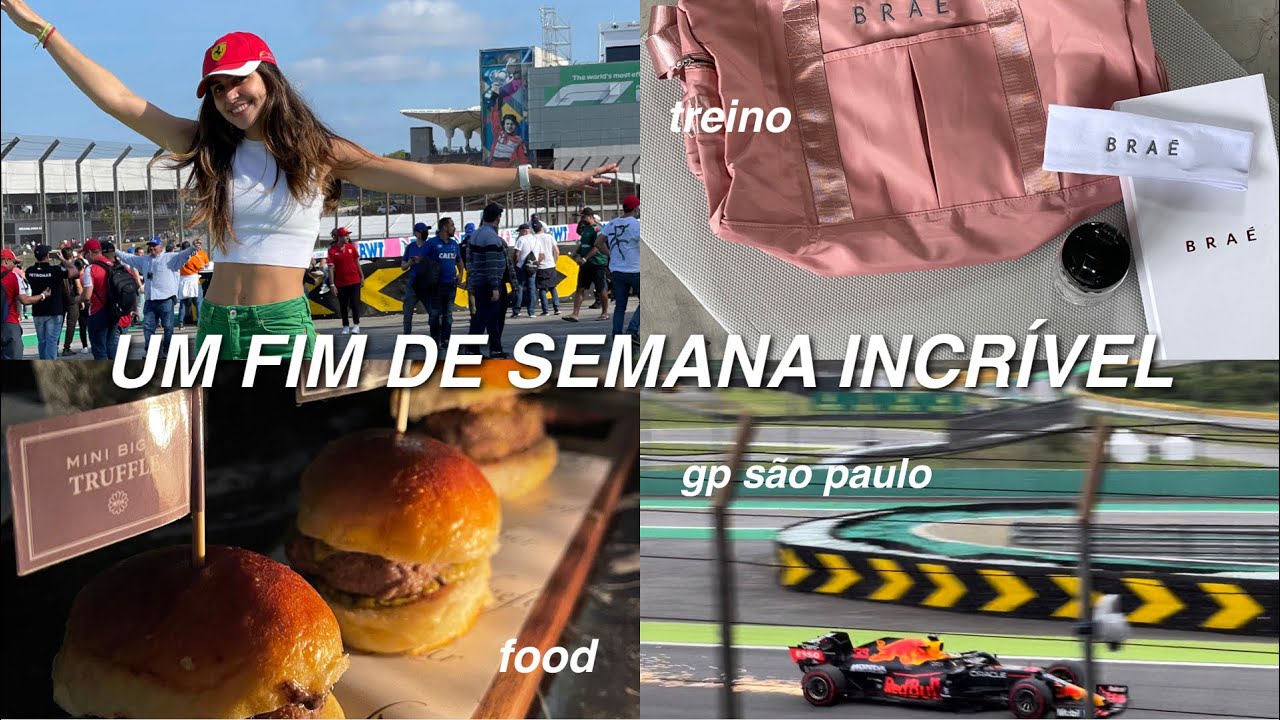 um fim de semana comigo | fórmula 1, eventos e muito mais