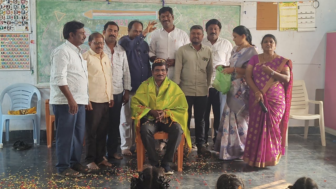 Maths Day in ZPHS NAVOOR Podalakur mandal Nellore district 