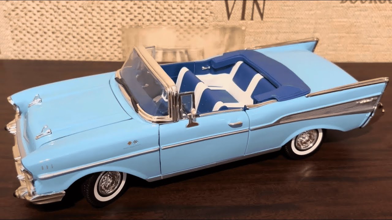 Модель 1:18 Chevrolet Bel Air 1957  MotorMax (Коллекция машинок 1:18) Diecast машинка
