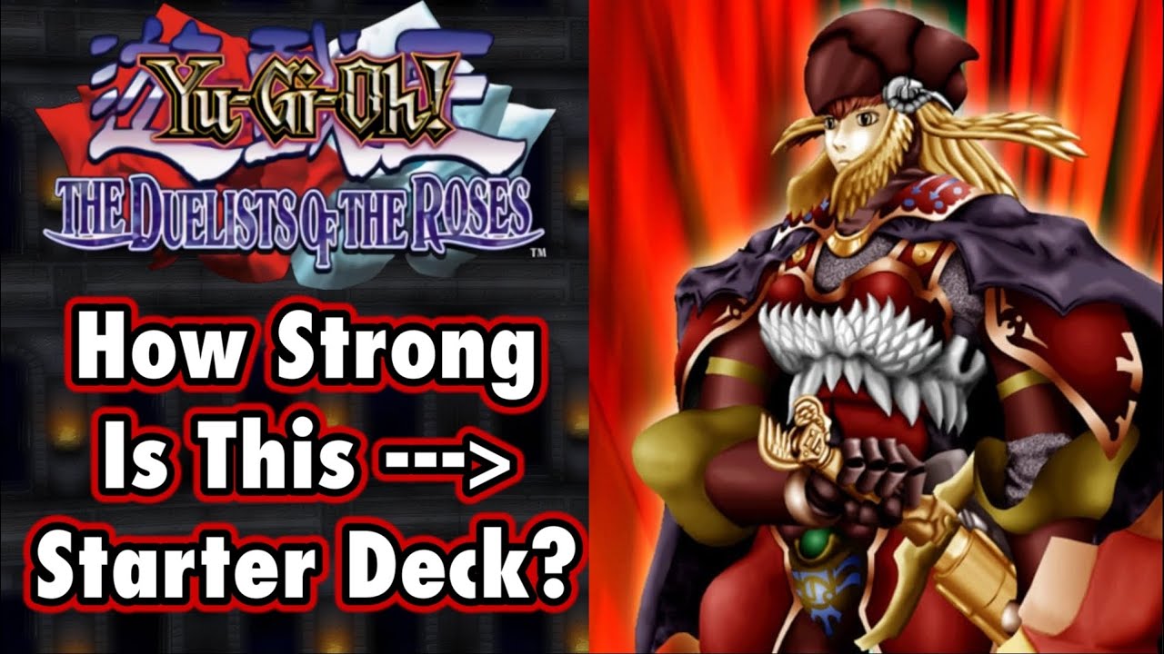 🔴 Trying Out EVERY Starter Deck In Yu-Gi-Oh! The Duelists Of The Roses! 【Tactical Warrior】
