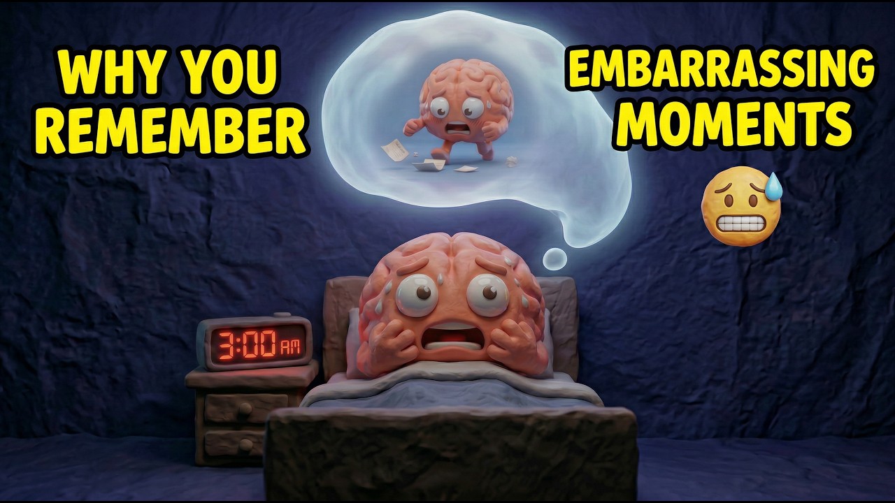 Why You Remember Embarrassing Moments at 3 AM? Brain Glitch Explains