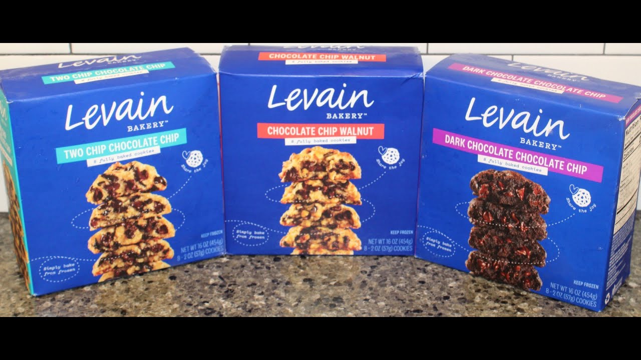 Levain Bakery Cookies: Two Chip Chocolate Chip, Chocolate Chip Walnut, Dark Chocolate Chocolate Chip
