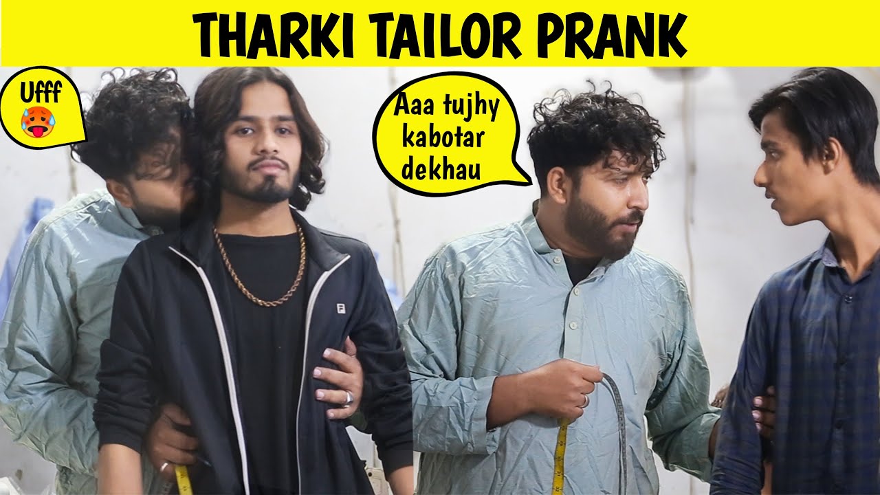 Tharki Tailor Prank 😂 || Funniest Reactions 🤣 || by @sharikshah