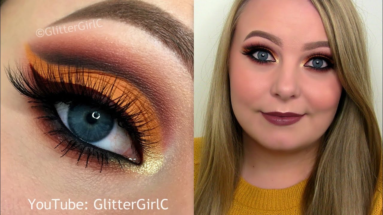 THANKSGIVING Makeup Tutorial - Melt and Makeup Geek shadows! Collab with Caroline Toledo