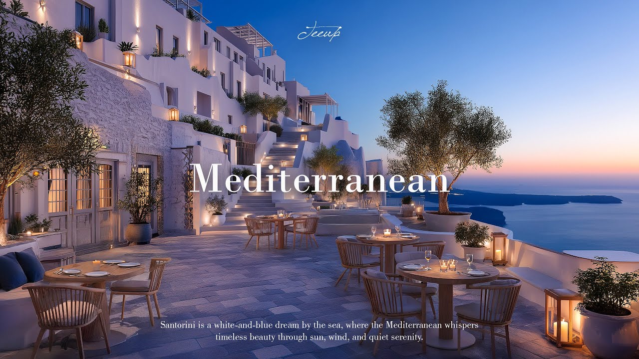 Mediterranean Bliss | Relaxing Italian Coastal Music & Dreamy Seaside Views 🌊☀️