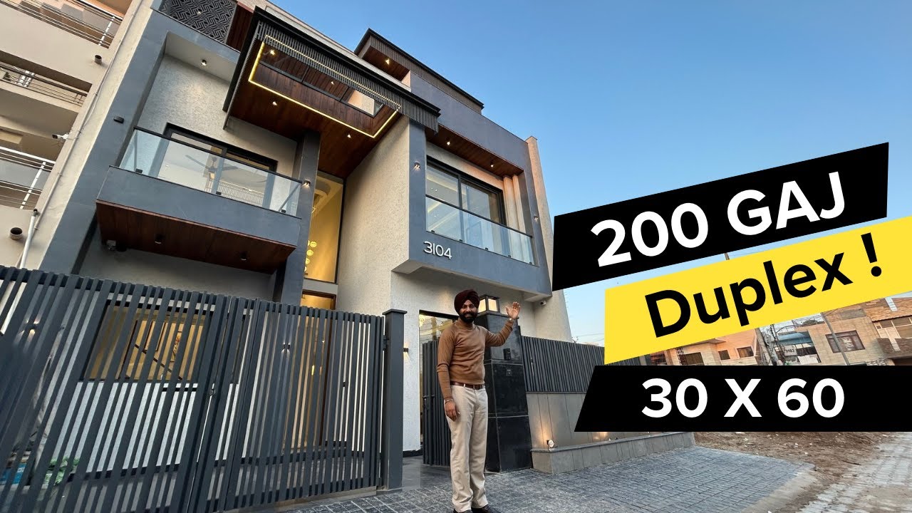 Eye Catching 200 Gaj Modern 5 Bedroom Duplex | Sector-125 , Mohali !