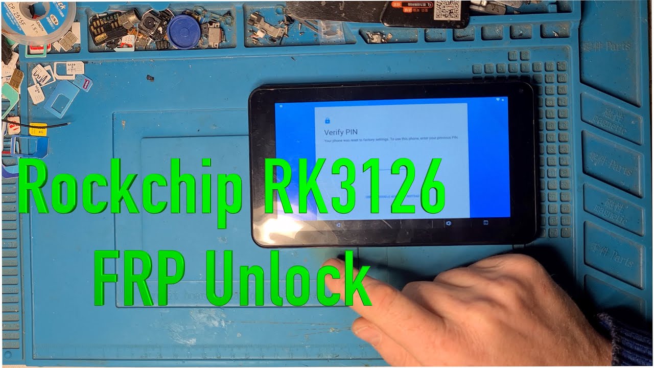 RockChip RK3126 FRP Unlock ,KLIPAD Tablet