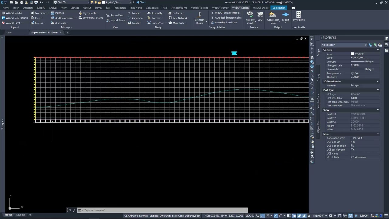 Civil 3D Workshop 2022 - WisDOT Civil 3D Sight Distance Tools and Workflows