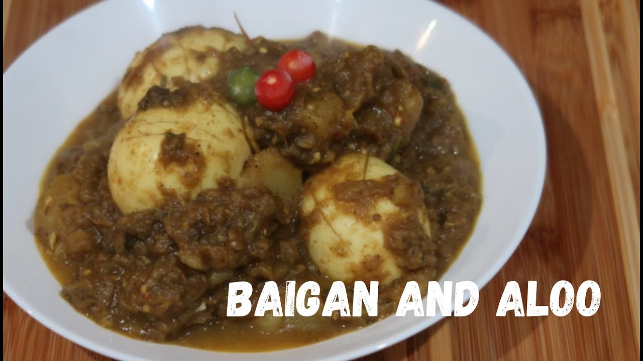 Baigan and Aloo Curry with Eggs || Eggplant Curry with Potato and Eggs- Episode 194