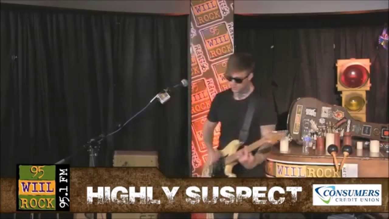 Highly Suspect - Asylum in Studioeast (Live versions of Bath Salts, Lydia, Vanity)