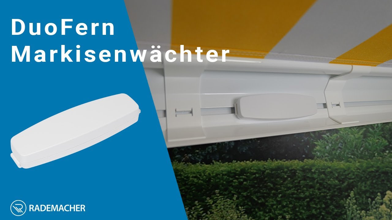 DuoFern Markisenwächter 9480-1 - der Windsensor / Erschütterungssensor für Markisen