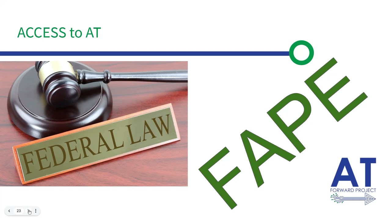 AT Forward CoP 1  Why Assistive Technology Matters