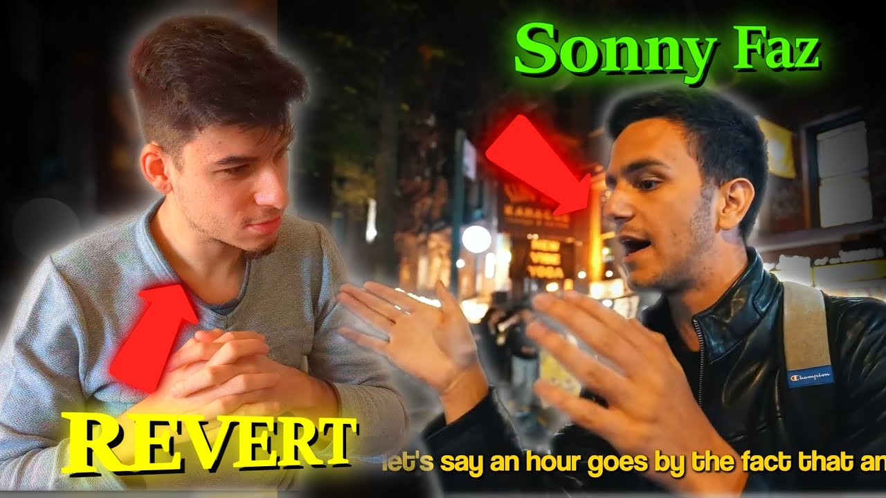 Revert Reacts to Sonny Faz Doing Street Dawah!