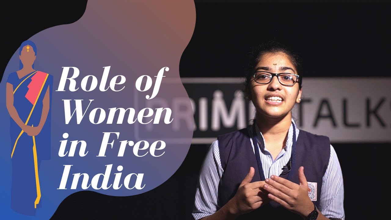 Role of Women in Free India | Keerthana K Anil | Saraswathy Vidyanikethan Central School,Kodakara