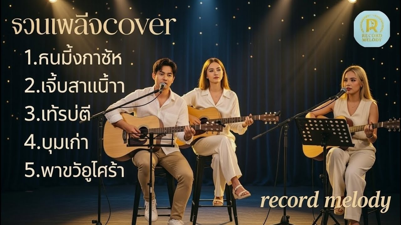 Acoustic Cover ฟังยาวๆ ตอนดึก | เสียงร้องละมุน อินทุกเพลง | record melody