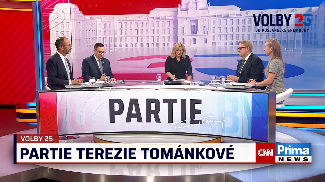 Sledujte posledn&iacute; předvolebn&iacute; Partii s Lipavsk&yacute;m, Juchelkou, Farsk&yacute;m a Mař&iacute;kovou