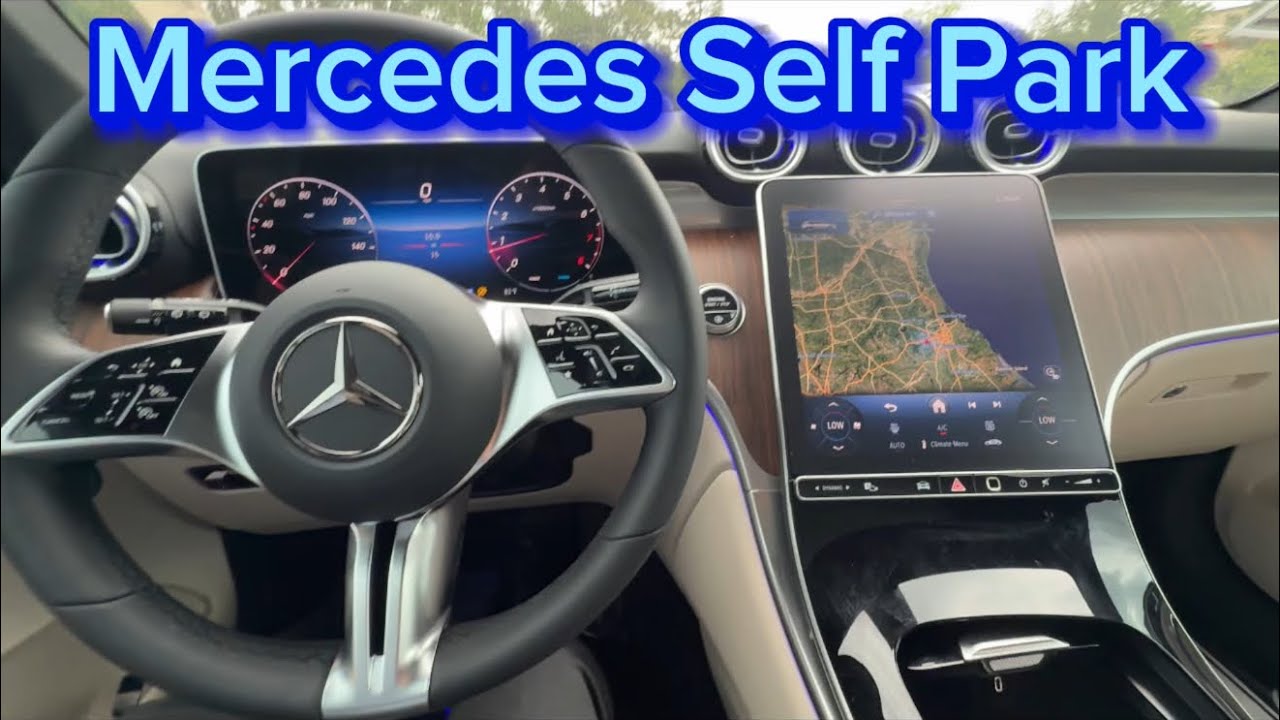 How to Use Self Park in a 2025 Mercedes | Mercedes Self Parking Feature Explained