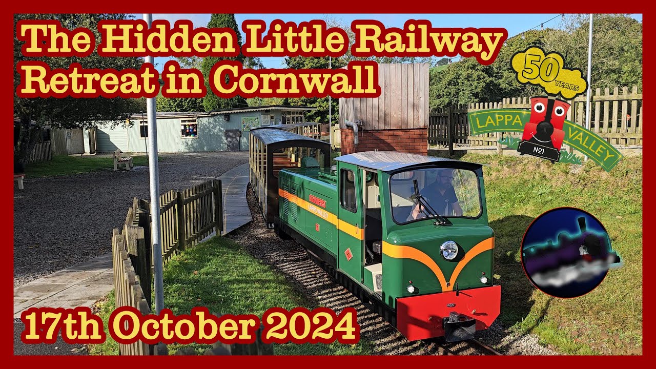 A HIDDEN VALLEY OF FUN - Lappa Valley Railway | 17.10.2024
