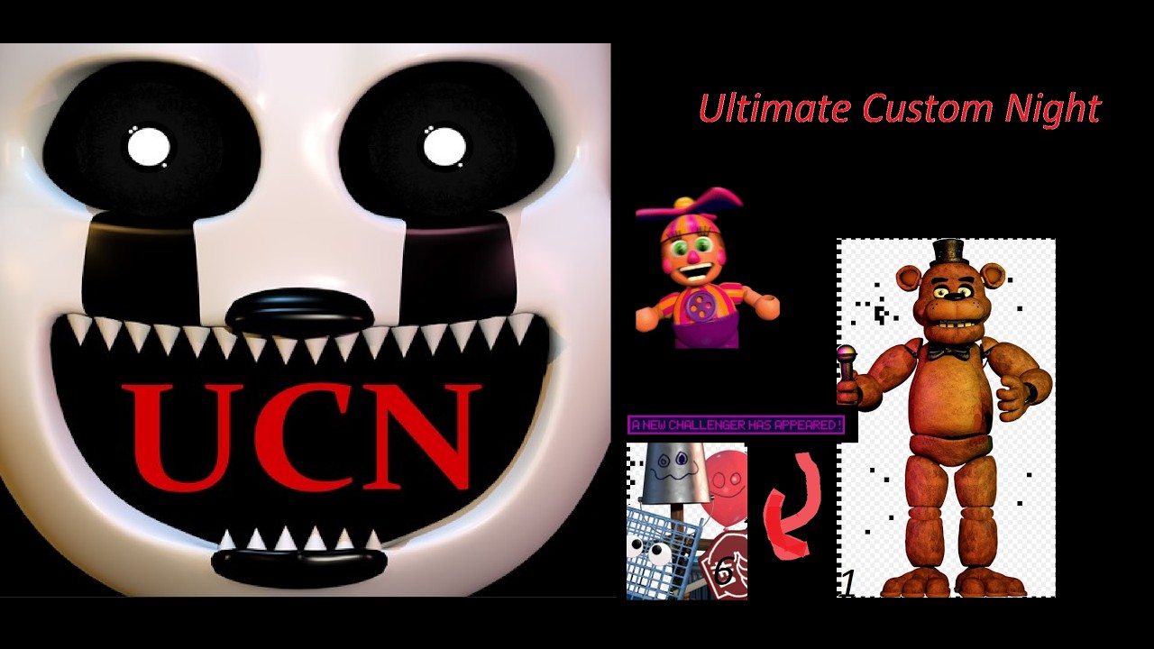 Bu Videoda Korku İçerikleri Vardır!!  I Ultimate Custom Night  I