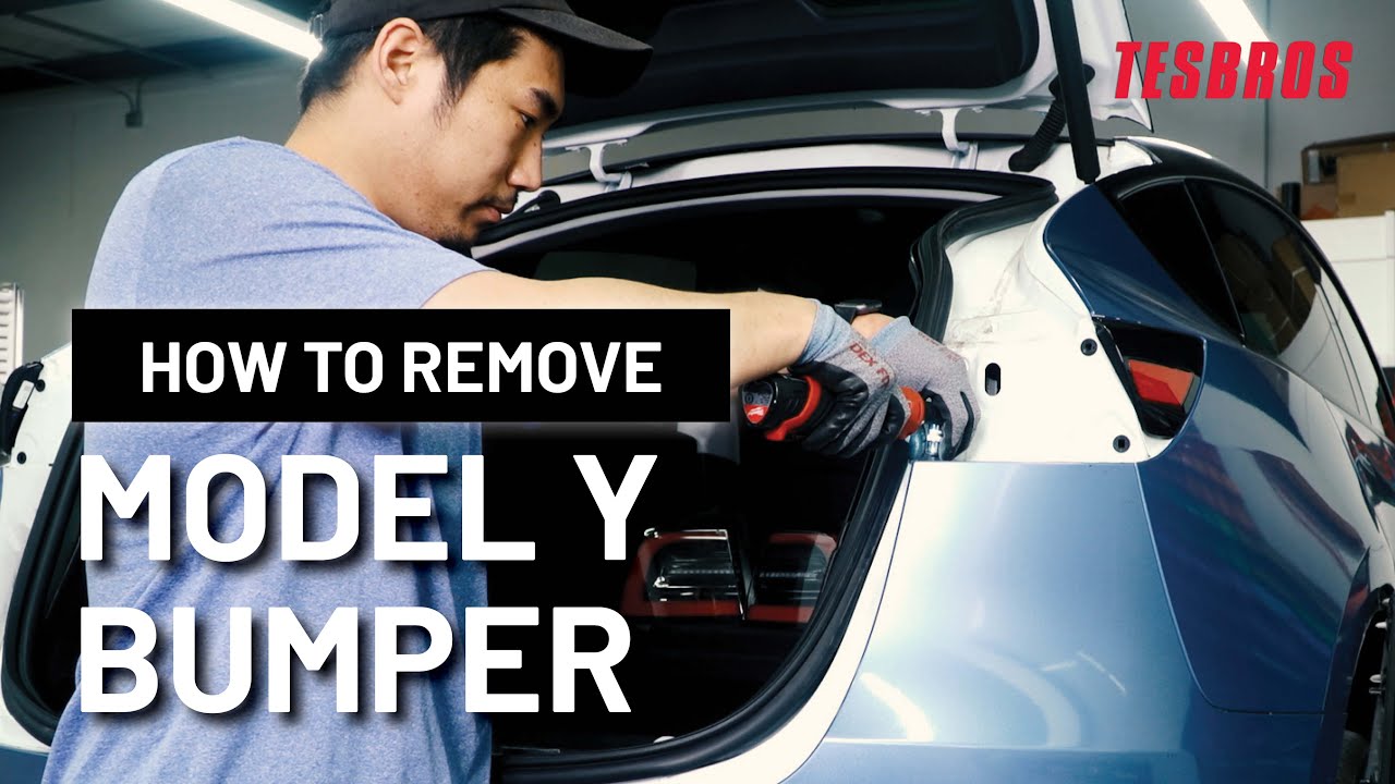 How to Remove Your Model Y Rear Bumper