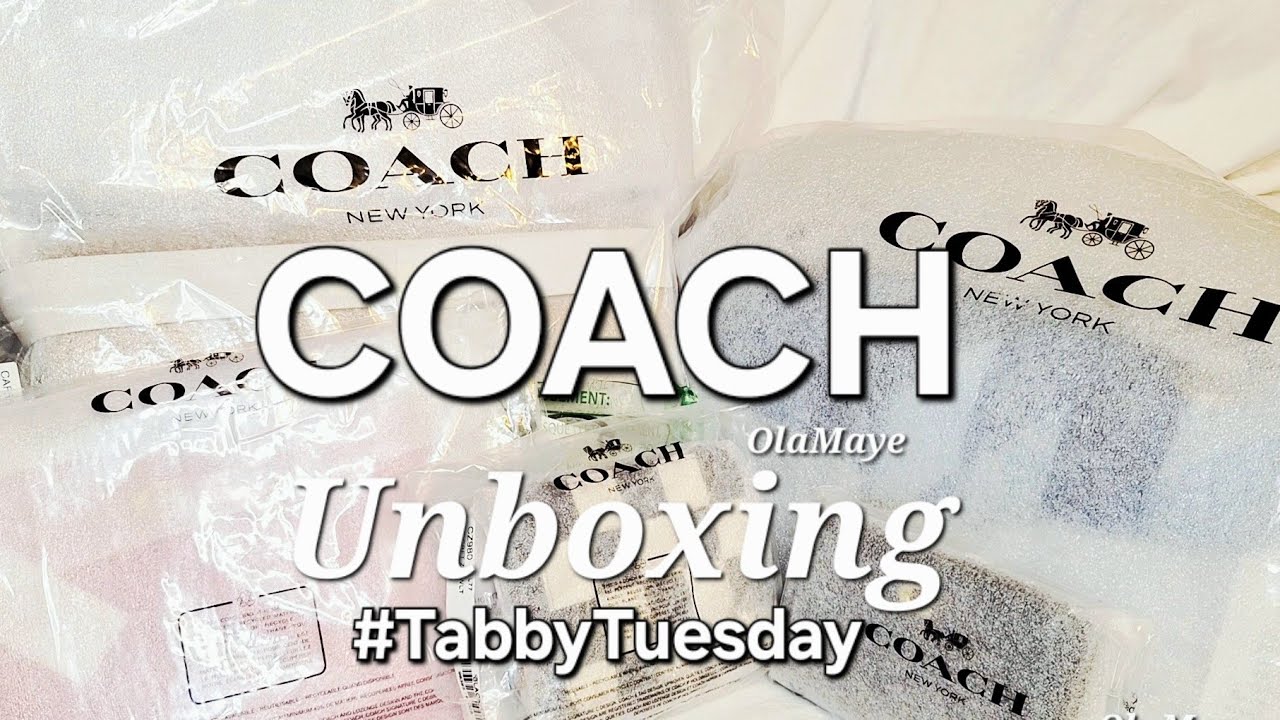 Coach Retail Haul Unboxing #coachbag #coach #fashion #handbags #purse #bag #accessories #bags