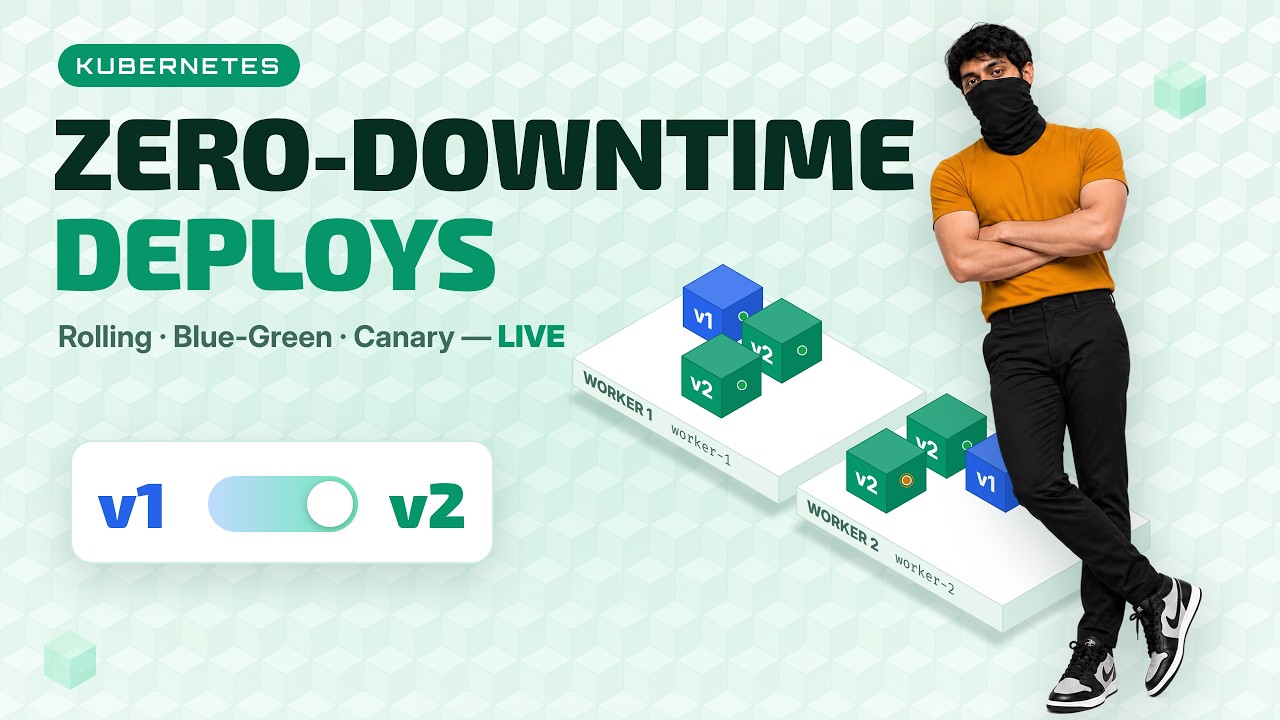 Kubernetes Deployment Strategies: Rolling, Blue-Green & Canary LIVE