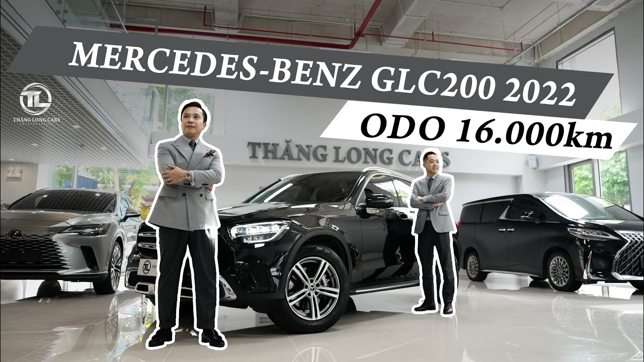 Review báo giá Mercedes Benz GLC200 2022 đi 16.000km | THĂNG LONG CARS
