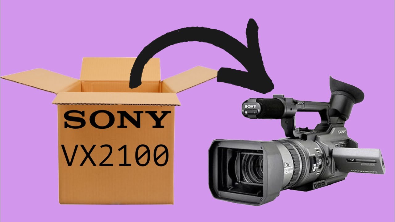 Sony VX2100 Live Unboxing
