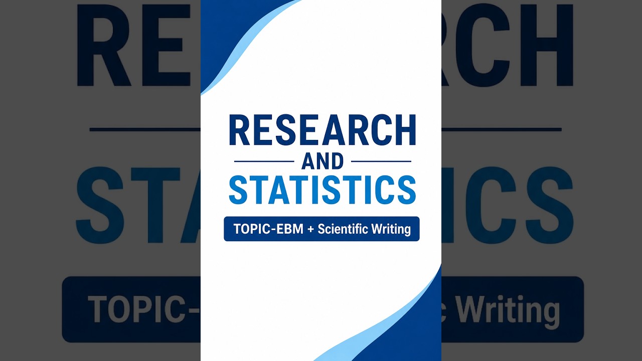 EBM & Scientific Writing Made Easy | Research & Statistics | Ayurveda | BAMS | MD