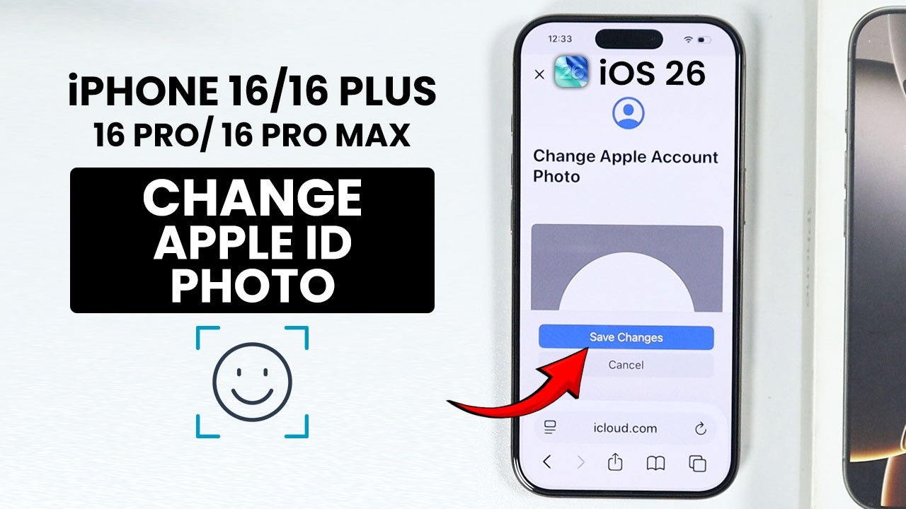 Update your Apple ID Profile Photo on iPhone 16 / Pro Max (iOS 26)