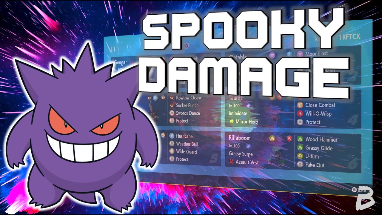 GENGAR Is A Scary Good Meta Pick In Regulation H VGC 2025!!!