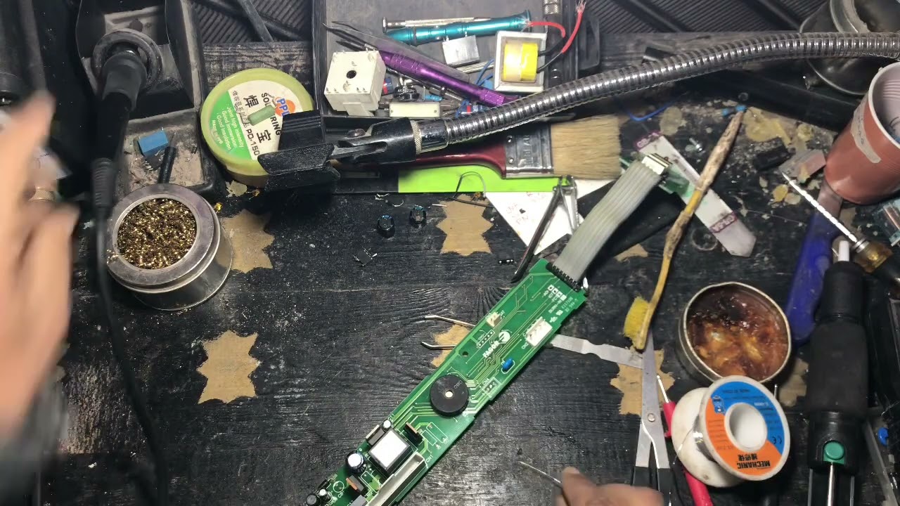 Réparation cart électronique Refrigirateur fagor  اصلاح كارت تلاجة من نوع fagor